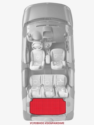 ЭВА коврики «Queen Lux» багажник для SsangYong Nomad